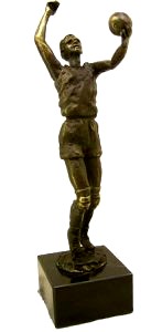 Volleybal Bronzensculptuur MA249